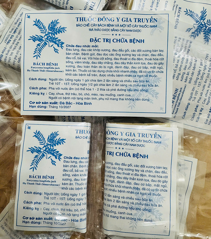 Nhãn thuốc chi tiết